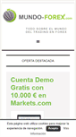 Mobile Screenshot of mundo-forex.com